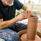 Ben Brierley working at Lougborough University